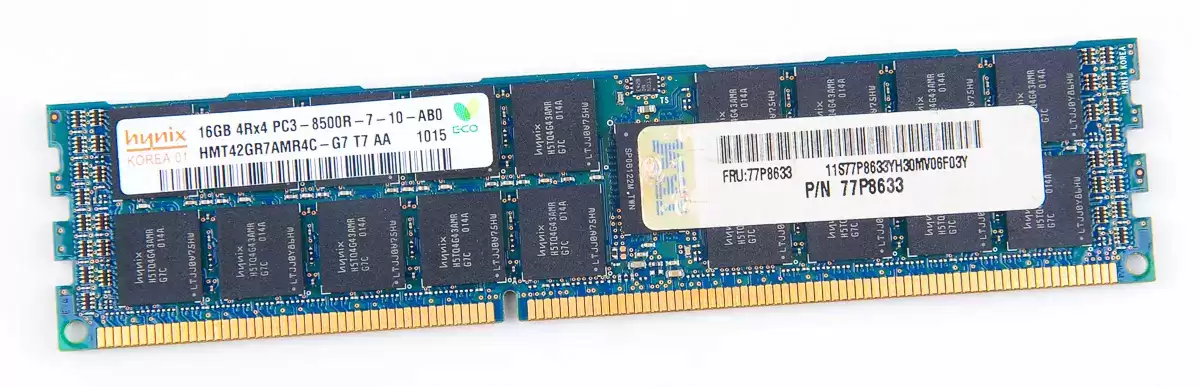IBM 77P8633 16GB 1066MHz DDR3 PC3-8500 ECC Registered CL7 240-Pin DIMM 1.5V Quad Rank X4 Memory Module