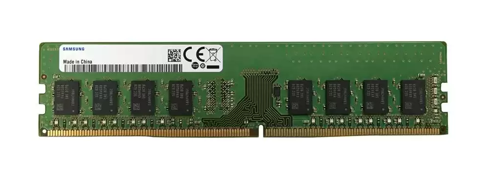 Samsung M378A1K43CB2-CRC 8GB 2400MHz DDR4 PC4-19200 ECC Unbuffered CL17 288-Pin DIMM 1.2V Single Rank Memory Module