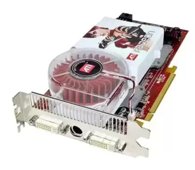 ATI Radeon X1950 XT 256MB GDDR3 PCI-Express x16 2x DVI-I 1x S-Video Graphics Card 102-A52068-50