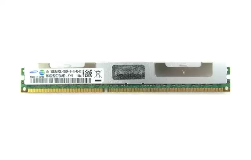 Samsung M392B2G70AM0-YH9 16GB 1333MHz DDR3 PC3-10600 ECC Registered CL9 240-Pin DIMM 1.35V Dual Rank X4 Memory Module