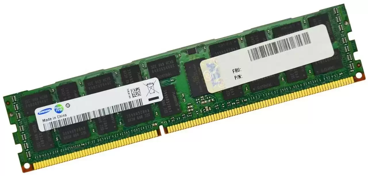 IBM 49Y1440 4GB 1333MHz DDR3 PC3-10600 ECC Registered CL9 240-Pin DIMM 1.5V Dual Rank X4 Memory Module