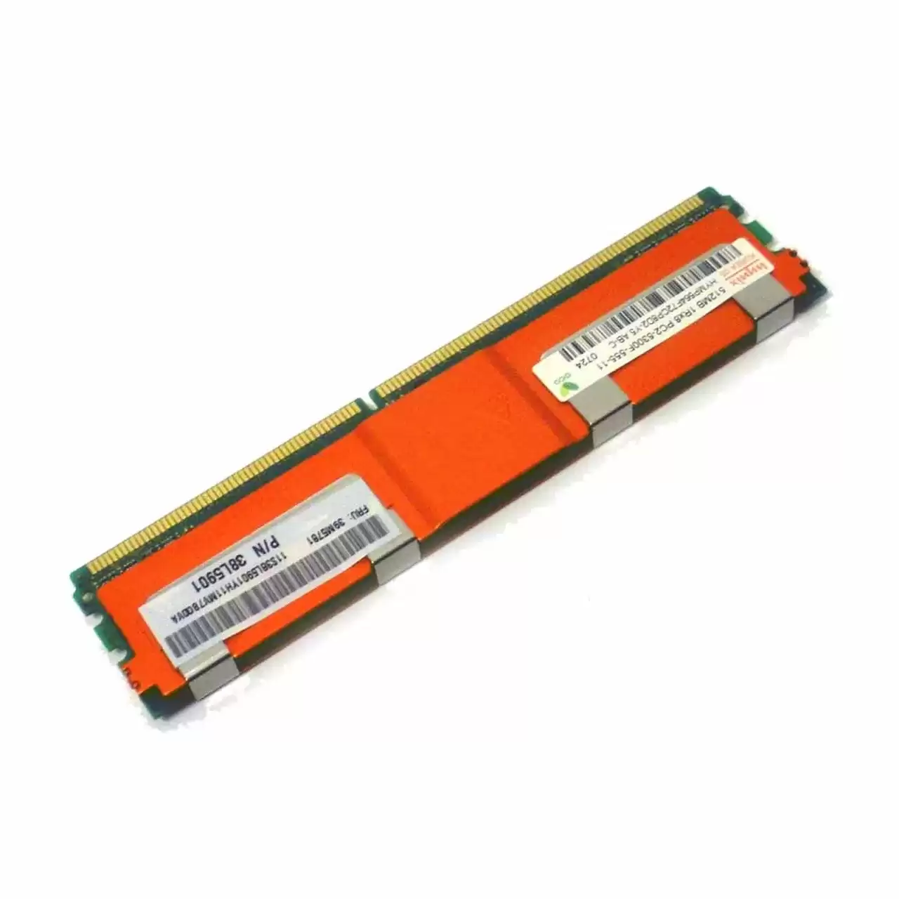 IBM 39M5781 512Mb 667MHz DDR2 PC2-5300 ECC Registered CL5 240-Pin DIMM 1.8V Dual Rank X4 Memory Module