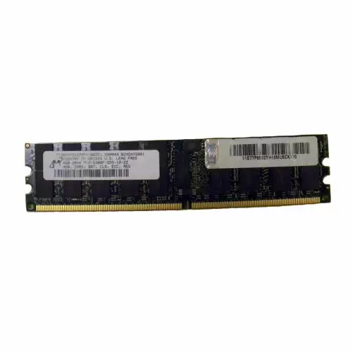 IBM 77P6500 4GB 667MHz DDR2 PC2-5300 ECC Registered CL5 240-Pin DIMM 1.8V Dual Rank X4 Memory Module