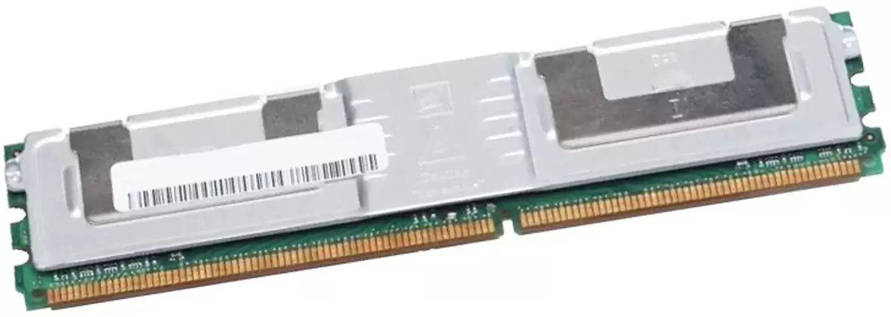 IBM 43X5061 4GB 667MHz DDR2 PC2-5300 ECC Registered CL5 240-Pin DIMM 1.8V Quad Rank X8 Memory Module