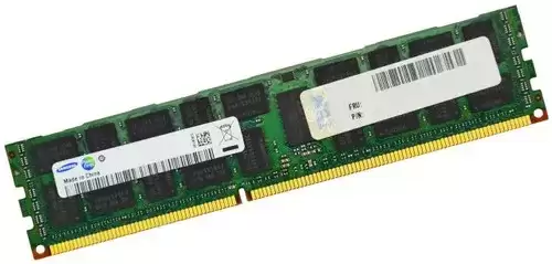 IBM 44T1496 2GB 1333MHz DDR3 PC3-10600 ECC Registered CL9 240-Pin DIMM 1.35V Dual Rank X8 Memory Module