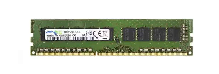 Samsung M391B1G73BH0-YK0 8GB 1600MHz DDR3 PC3-12800 ECC Unbuffered CL11 240-Pin DIMM 1.35V Dual Rank Memory Module