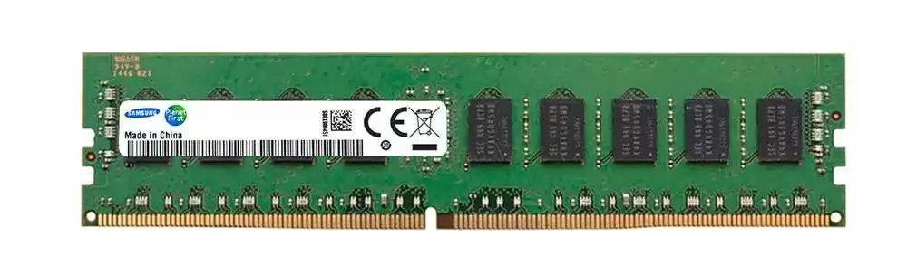 Samsung M393A1G40EB1-CTD 8GB 2666MHz DDR4 PC4-21300 ECC Registered CL19 288-Pin DIMM 1.2V Single Rank X4 Memory Module