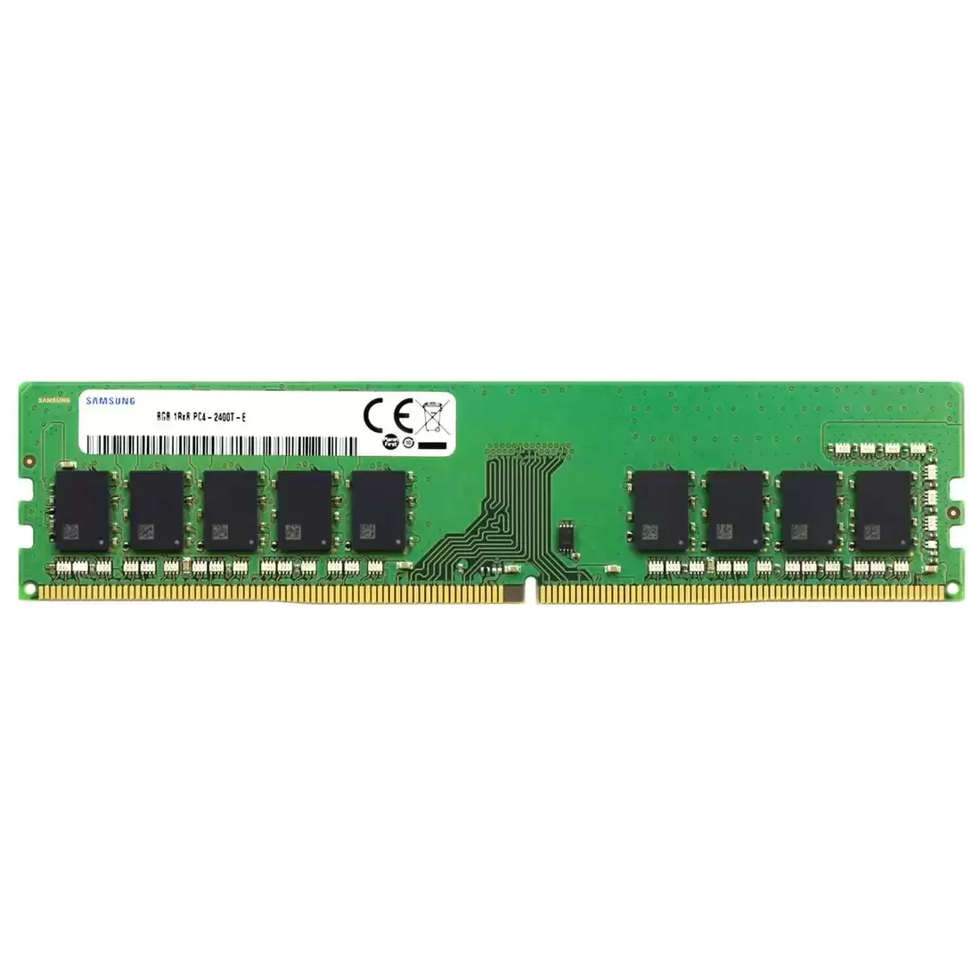 Samsung M391A1G43DB0-CRC 8GB 2400MHz DDR4 PC4-19200 ECC Unbuffered CL17 288-Pin DIMM 1.2V Dual Rank X8 Memory Module