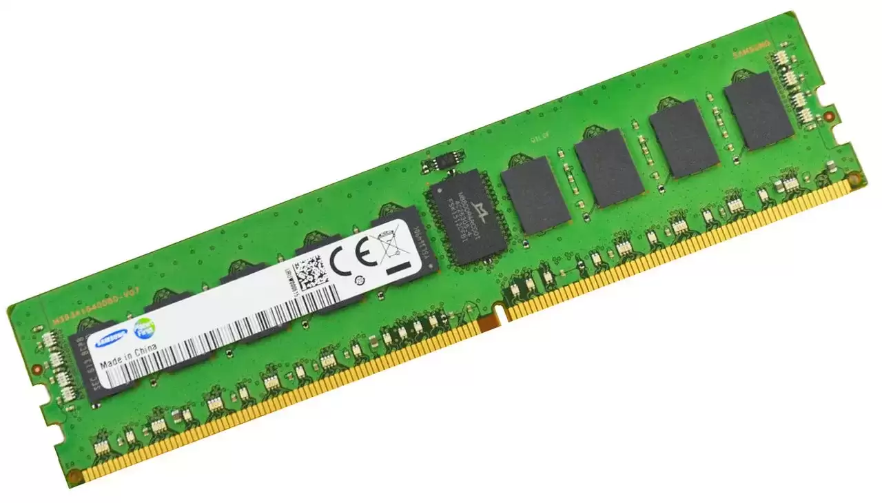 Samsung M393A1G40EB1-CPB0Q 8GB 2133MHz DDR4 PC4-17000 ECC Registered CL15 288-Pin DIMM 1.2V Single Rank Memory Module