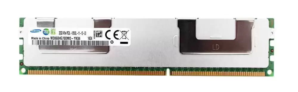 Samsung M386B4G70DM0-YK04 32GB 1600MHz DDR3 PC3-12800 ECC Registered CL11 240-Pin DIMM 1.35V Quad Rank X4 Memory Module