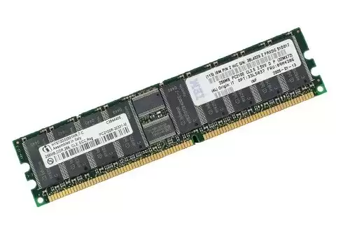 Samsung M312L5128MT0-CB0 4GB 266MHz DDR PC-2100 ECC Registered CL2 184-Pin DIMM 2.5V Dual Rank X4 Memory Module