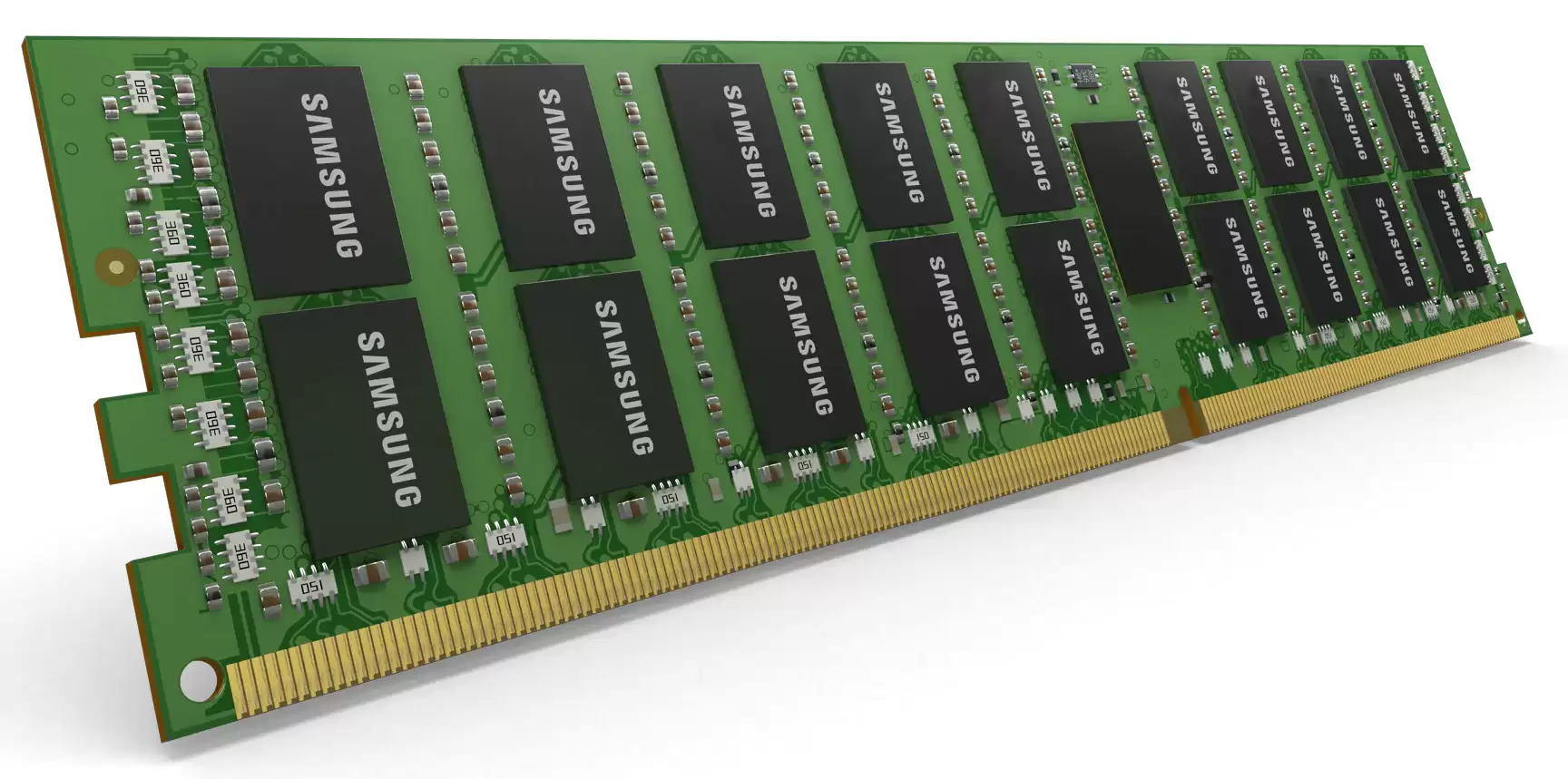 Samsung M393B5173FH0-CF8 4GB 1066MHz DDR3 PC3-8500 ECC Registered CL7 240-Pin DIMM 1.35V Quad Rank Memory Module