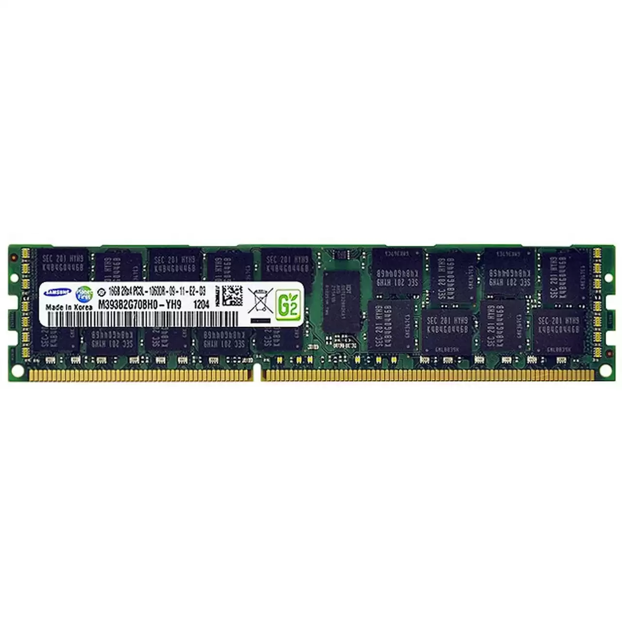 Micron MT36KSF2G72PZ-1G4E 16GB 1333MHz DDR3 PC3-10600 ECC Registered CL9 240-Pin DIMM 1.35V Dual Rank Memory Module