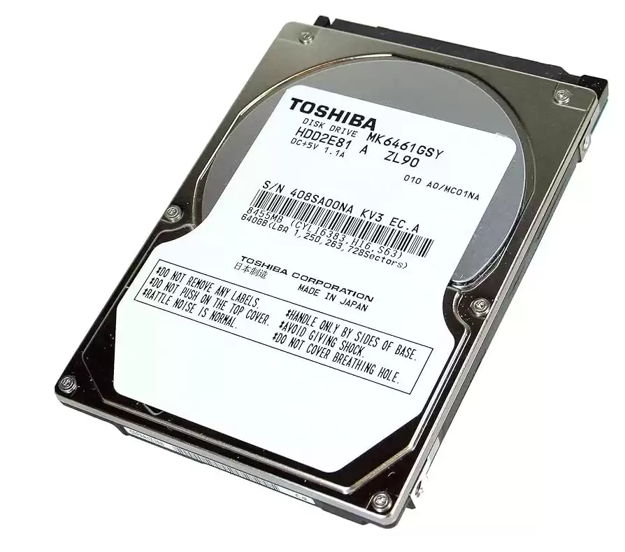 Toshiba MK3261GSYN 320GB SATA 3Gb/s 7200RPM 16MB Cache 2.5-inch Internal Hard Drive