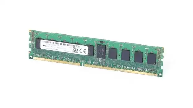 Micron MT18KSF51272PZ-1G6K1 4GB 1600MHz DDR3 PC3-12800 ECC Registered CL11 240-Pin DIMM 1.35V Single Rank X4 Memory Module