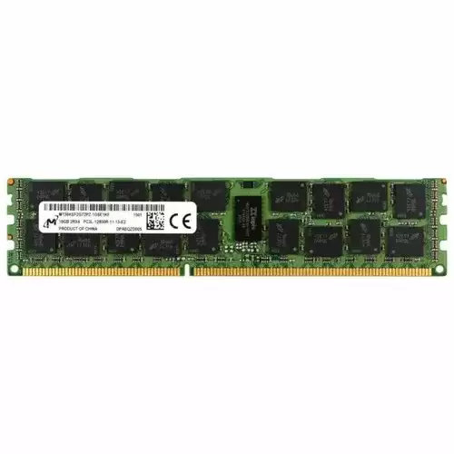 Micron MT36KSF1G72PZ-1G6K 8GB 1600MHz DDR3 PC3-12800 ECC Registered CL11 240-Pin DIMM 1.5V Dual Rank Memory Module