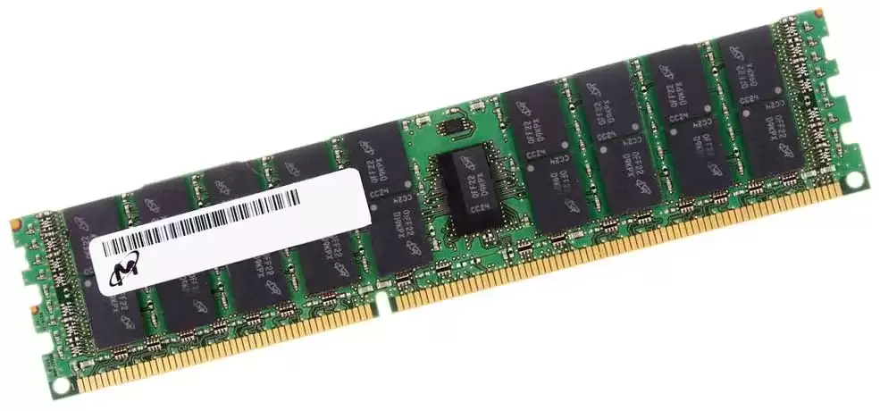 Micron MT18JSF25672PDZ-1G4F1DD 2GB 1333MHz DDR3 PC3-10600 ECC Registered CL9 240-Pin DIMM 1.35V Dual Rank X8 Memory Module