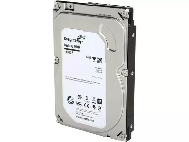Seagate ST1000DM004 Desktop HDD 1TB SATA 6Gb/s 7200RPM 64MB Cache (512n) 3.5inch Internal Hard Drive