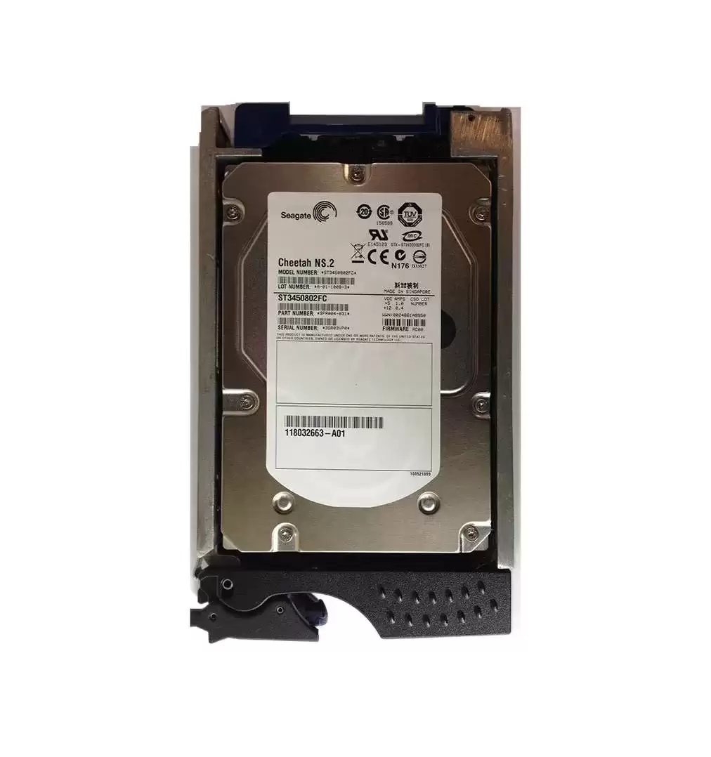 Seagate 9FR004-031 Cheetah NS.2 450GB Fibre Channel 4Gb/s 10000RPM 16MB Cache 3.5-inch Internal Hard Drive
