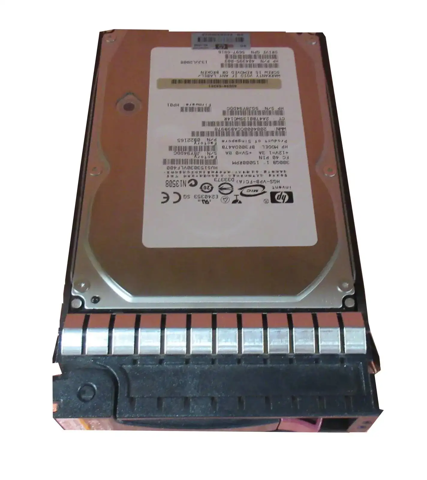 HPE AG690A 300GB Fibre Channel 4Gb/s Dual Port Hot Swap 3.5Inch Internal Hard Drive EVA M6412