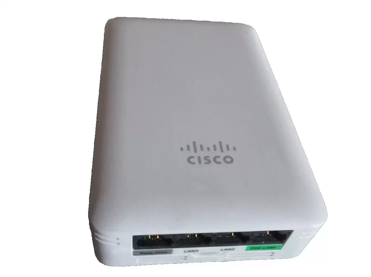 Cisco AIR-AP1815W-B-K9 Aironet 1815w Dual Band 5GHz 2x2 802.11ac Wave 2 Wi-Fi 5 Wall Mountable Wireless Access Point