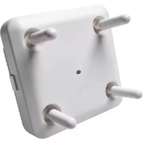 Cisco AIR-AP3802E-F-K9 Aironet 3802e Dual Band 5GHz 4x4 MIMO 802.11ac Wave 2 Wi-Fi 5 Wall Mountable External Antennas Wireless Access Point