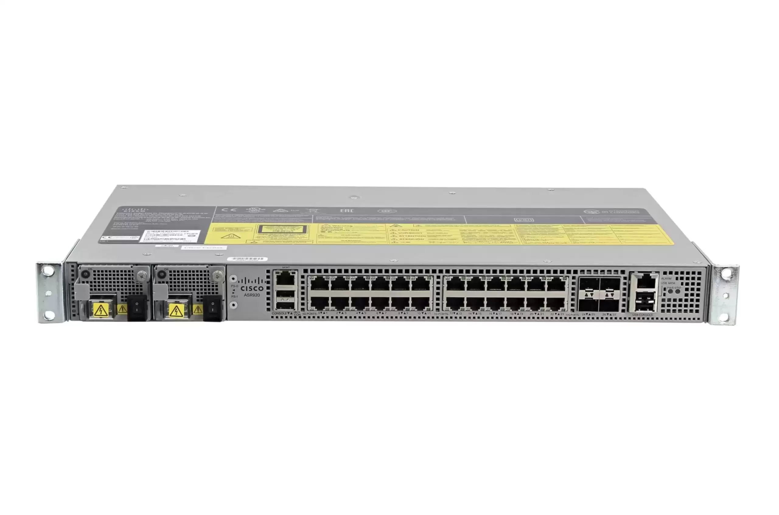 Cisco ASR-920-24TZ-M ASR 920 Series 24-Ports 1GbE Ethernet and 4-Ports SFP+ Rack Mountable Aggregation Services Router