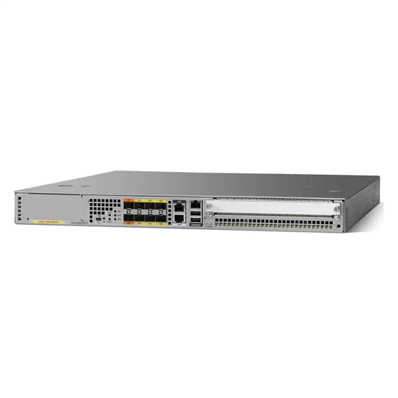 Cisco ASR1001X-5G-K9 ASR 1000 Series 8-Ports 5/10/20GbE SFP/SFP+ 1U Rack Mountable Router