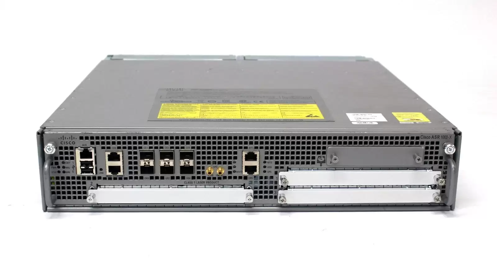 Cisco ASR1002X-20G-K9 ASR1002-X 6-Ports 1GbE SFP 2U Rack Mountable Aggregation Services Router