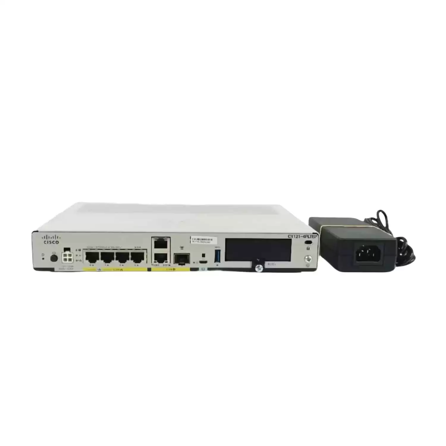 Cisco C1121-4PLTEP 1100 Series 6-Ports 1GbE Ethernet LAN/WAN Rack Mountable Integrated Services Router