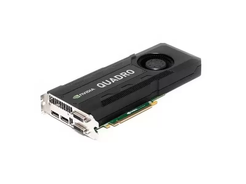HPE C2J95AT Nvidia Quadro K5000 4GB GDDR5 Dual-Slot 2x 2x 1x 6-Pin Graphics Card