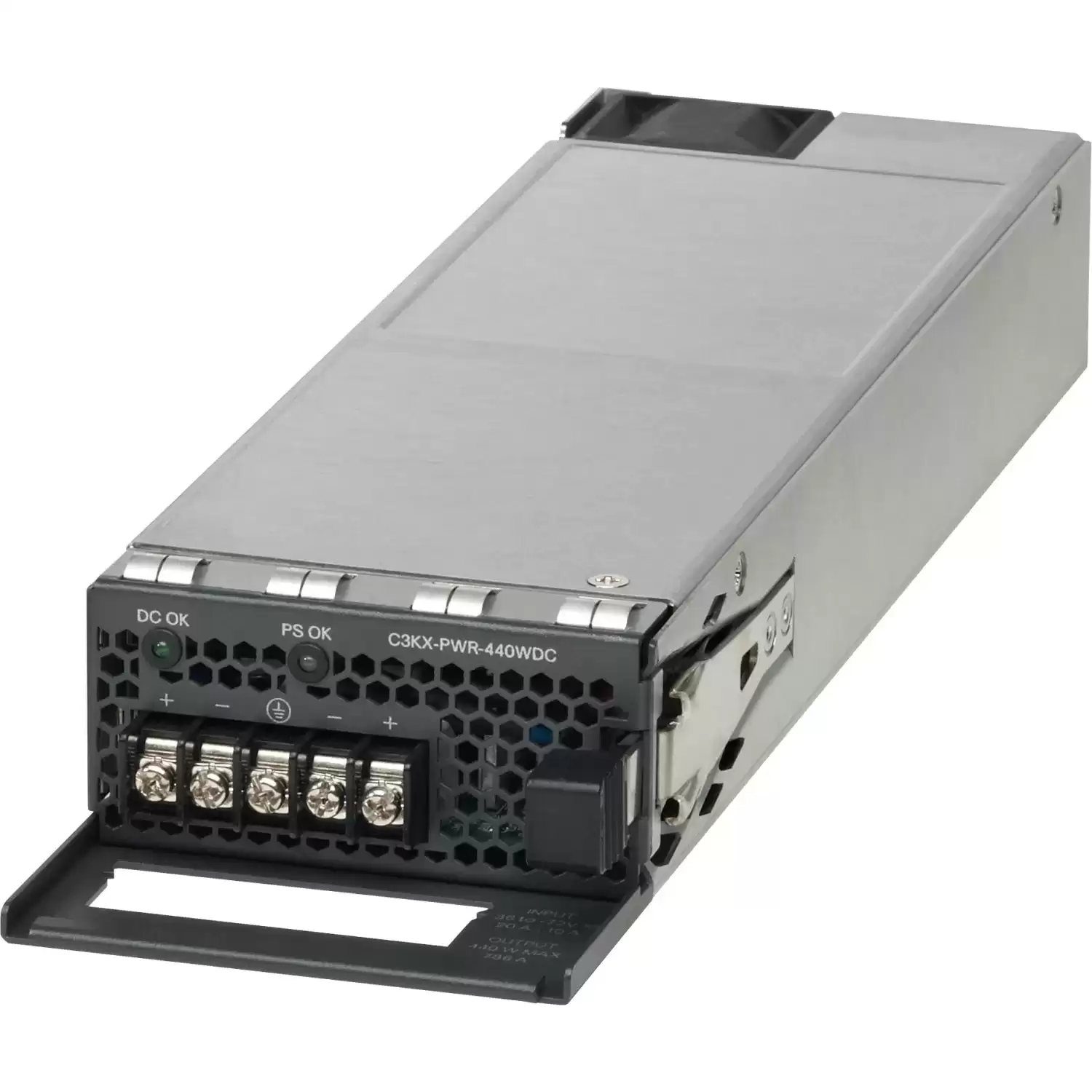 Cisco C3KX-PWR-440WDC 440-Watts DC Power Supply for Catalyst 3750-X and 3560-X