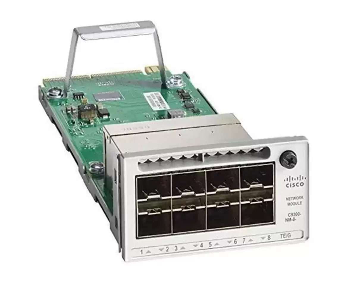 Cisco C9300X-NM-8Y 8-Ports 1/10/25GB SFP+ Network Module for Catalyst 9300 Series