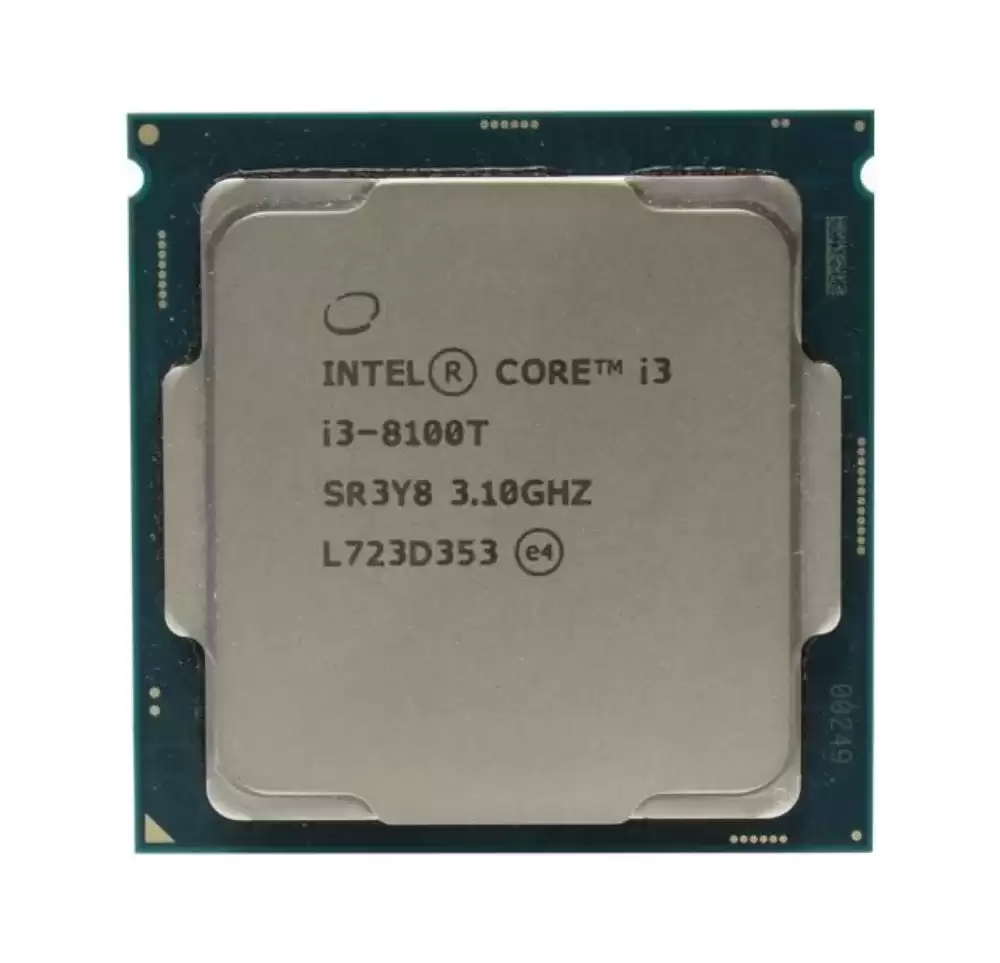 Intel CM8068403377415 Core i3-8100T Quad-Core 3.10GHz 8GT/s DMI3 6MB Socket LGA1151 Processor