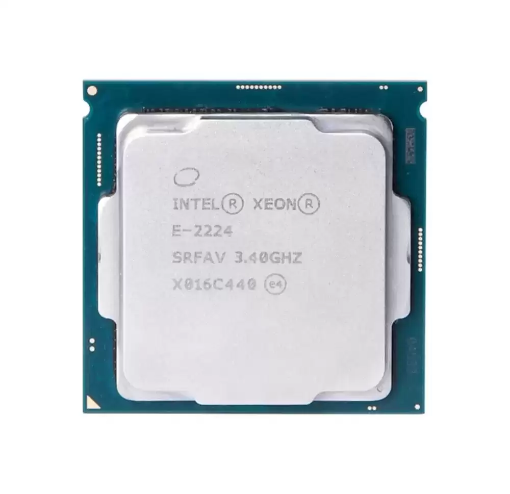 Intel CM8068404174707 Xeon E-2224 Quad-Core 3.40GHz 8GT/s DMI 8MB Socket LGA1151 Processor