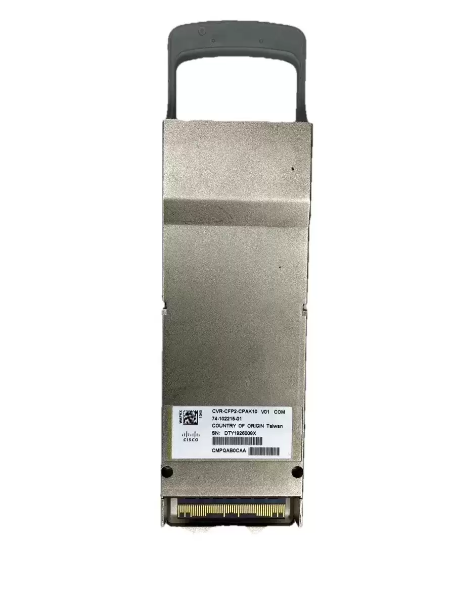 Cisco CVR-CFP2-CPAK10 10GbE CFP2-to-CPAK Transceiver Module For ASR9000 Series