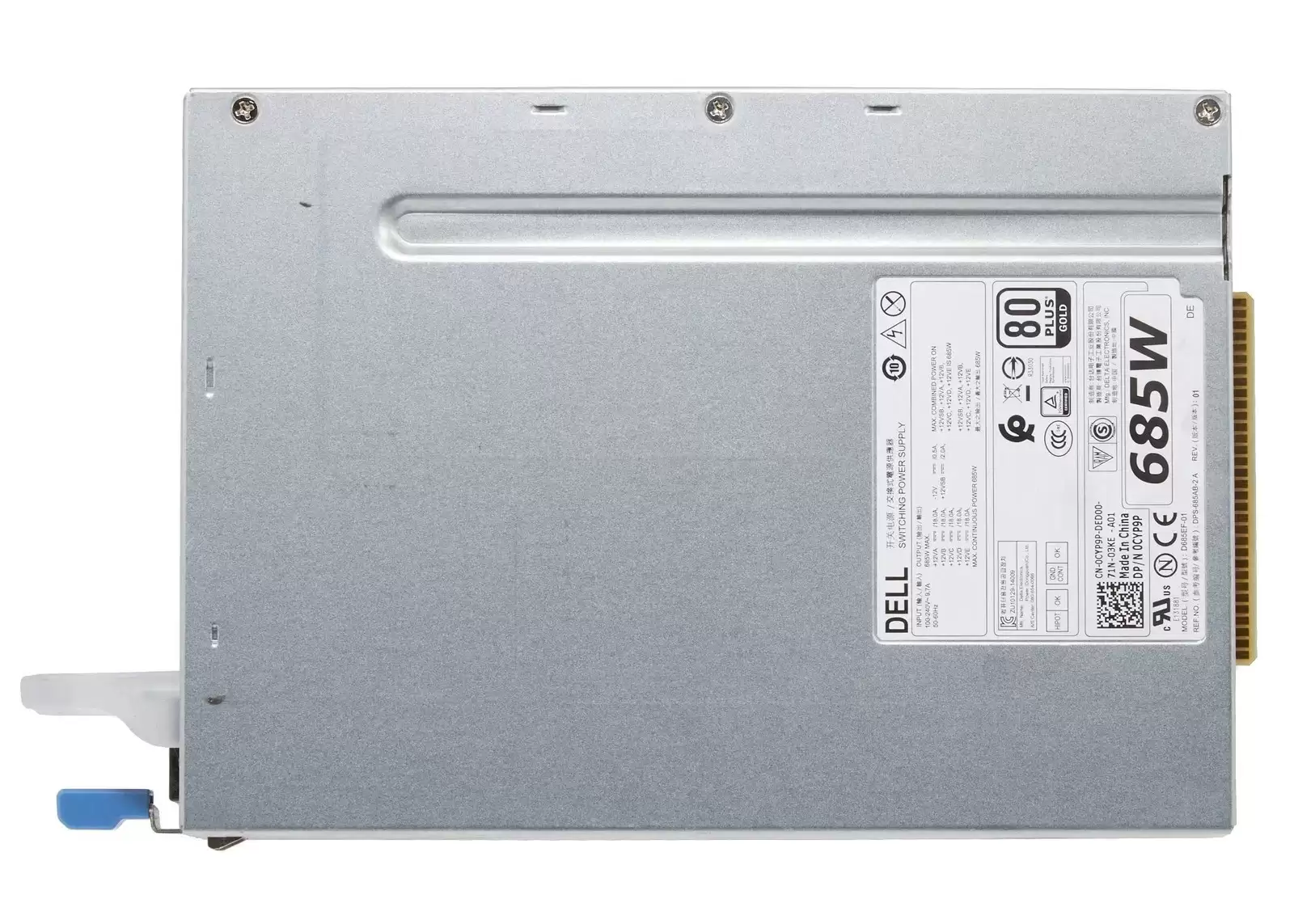 Dell CYP9P 685-Watts 80 Plus Hot Swap Gold Power Supply for Precision T5610 and T5810