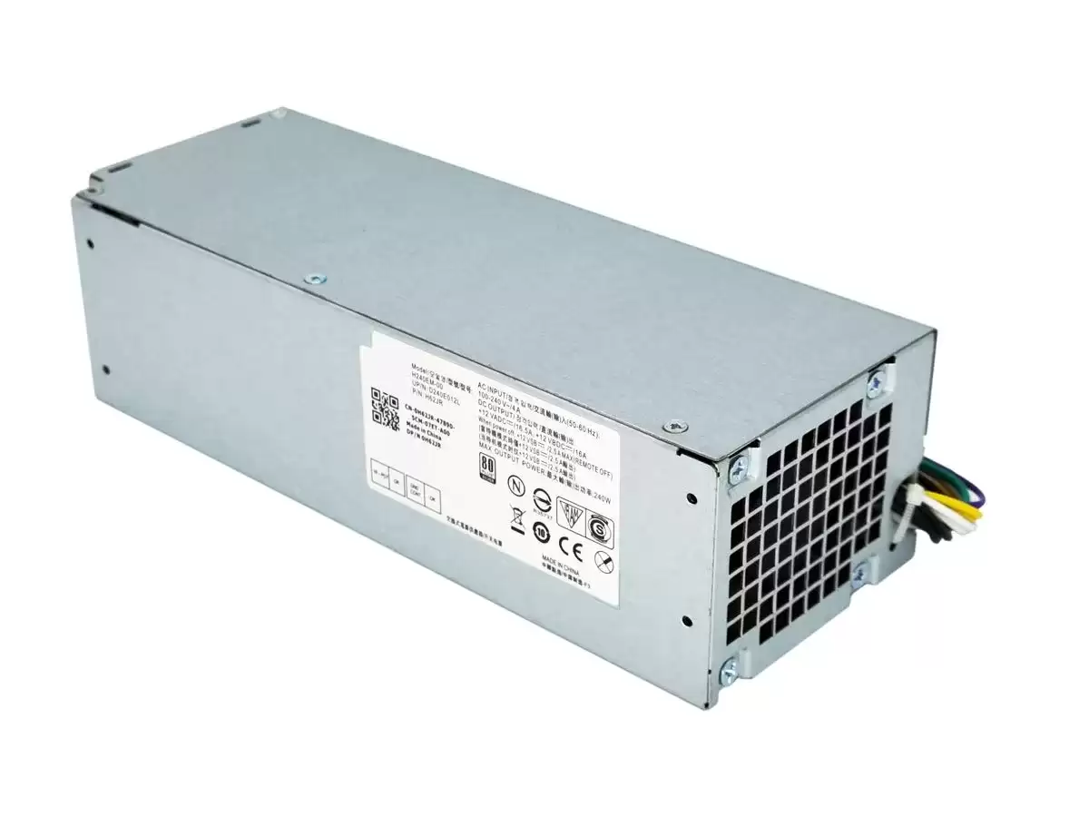 Dell 0D7GX8 240-Watts 80 Plus Platinum Power Supply for OptiPlex 7040 3040 5040 and 3650 SFF