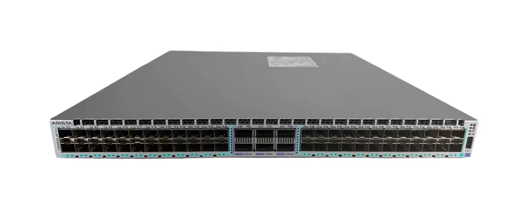 Arista DCS-7280SR2A-48YC6-R 7280R2 48-Ports 25GbE SFP28 Layer 3 Rack Mount Managed Network Switch