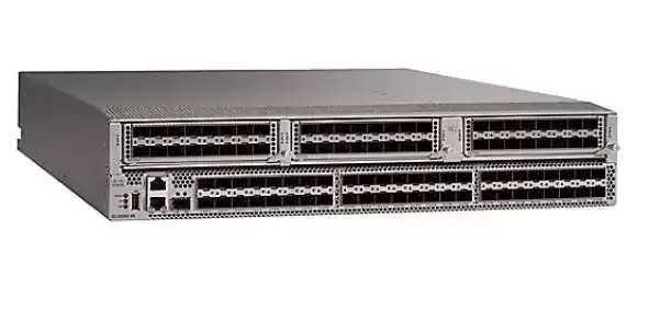 Cisco DS-C9396T-48IK9 MDS 9396T 96-Ports 48 Active Ports 32GB Fibre Channel 2U Rack Mountable Managed SAN Switch