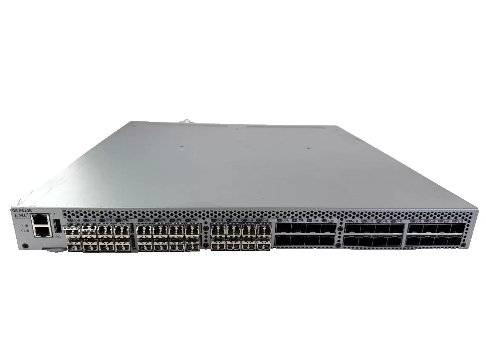 Brocade EM-6520-96-16G-F 96-Ports 16GbE Fibre Channel SFP+ 2U Rack Mountable Managed SAN Switch
