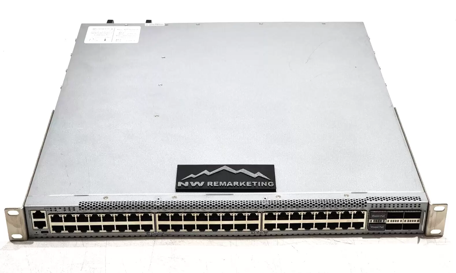 Extreme Network EN-SLX-9030-48T-4C-AC-F SLX 9030 48-Ports 1/10GbE RJ-45 Rack Mountable Layer 3 Managed Network Switch with 4-Ports QSFP28