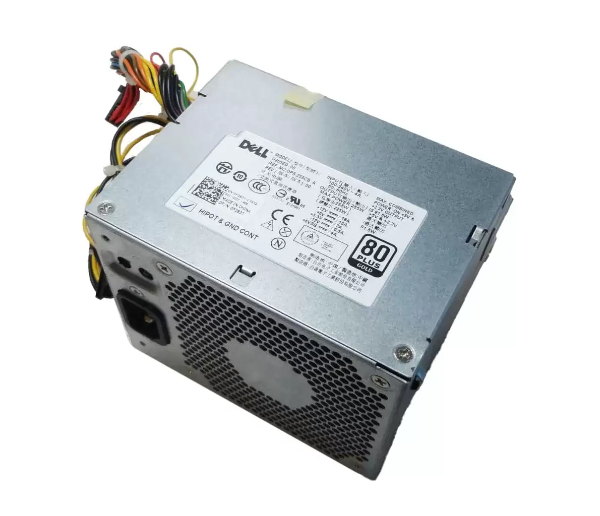 Dell 0F283T 255-Watts 80 Plus Gold ATX Power Supply for OptiPlex 360 580 760 and Precision 380