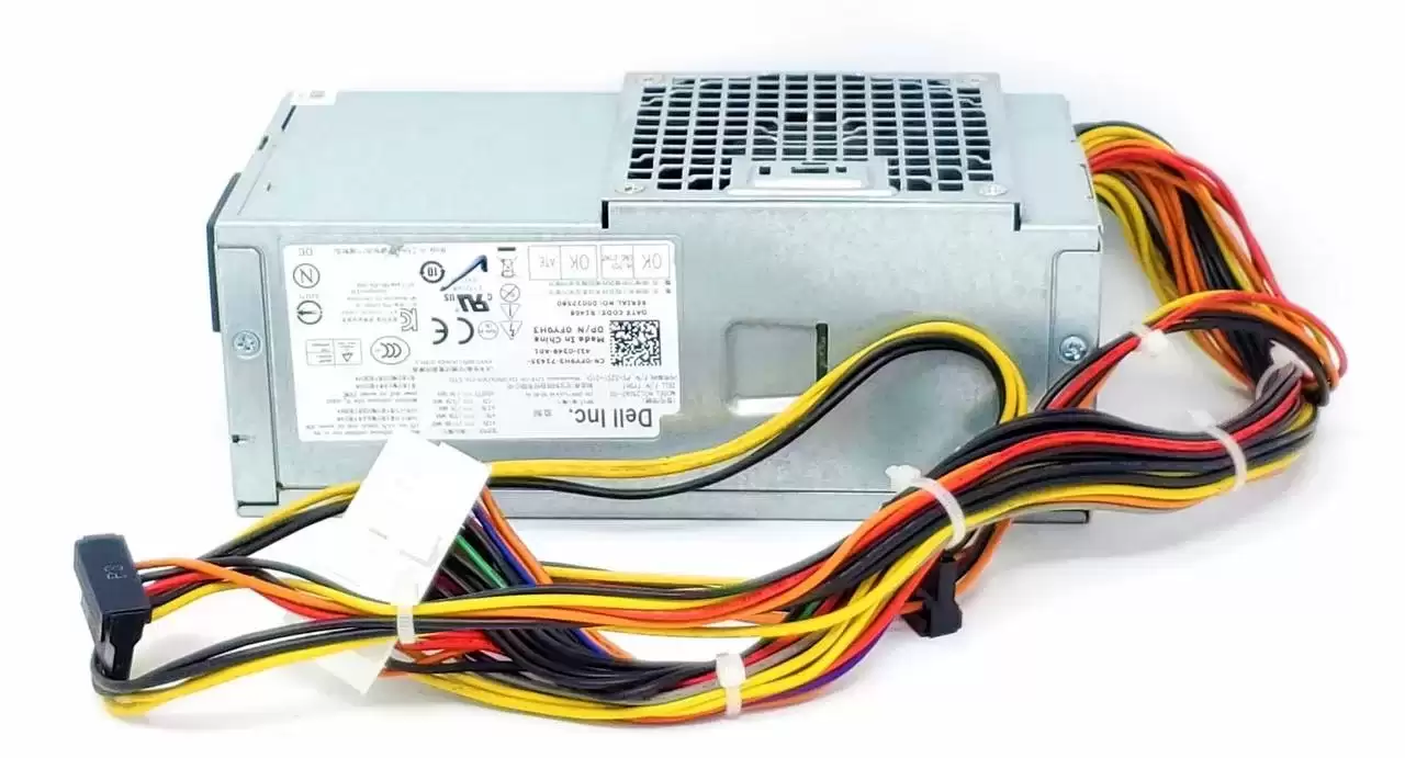 Dell 0J039N 250-Watts Slim Line Power Supply for Inspiron 530 and 531