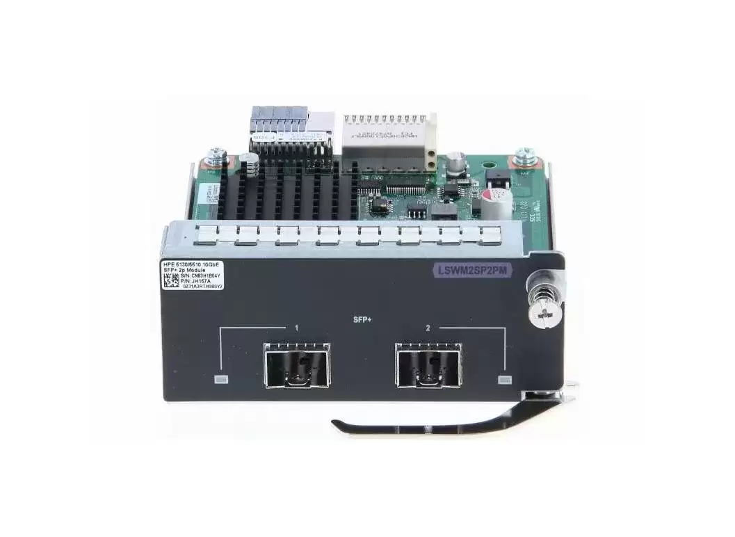 HPE JH157A FlexNetwork 5130 2-Ports 10GbE SFP+ Interface Module