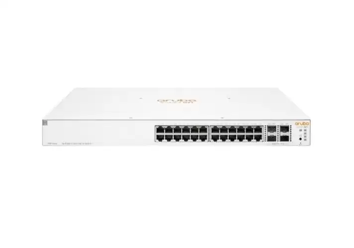 HPE JL684A Aruba Instant On 1930 Series 24-Ports 1GbE Class4 PoE Rack-mountable Layer 2 Smart Managed Network Switch with 4-Ports SFP+
