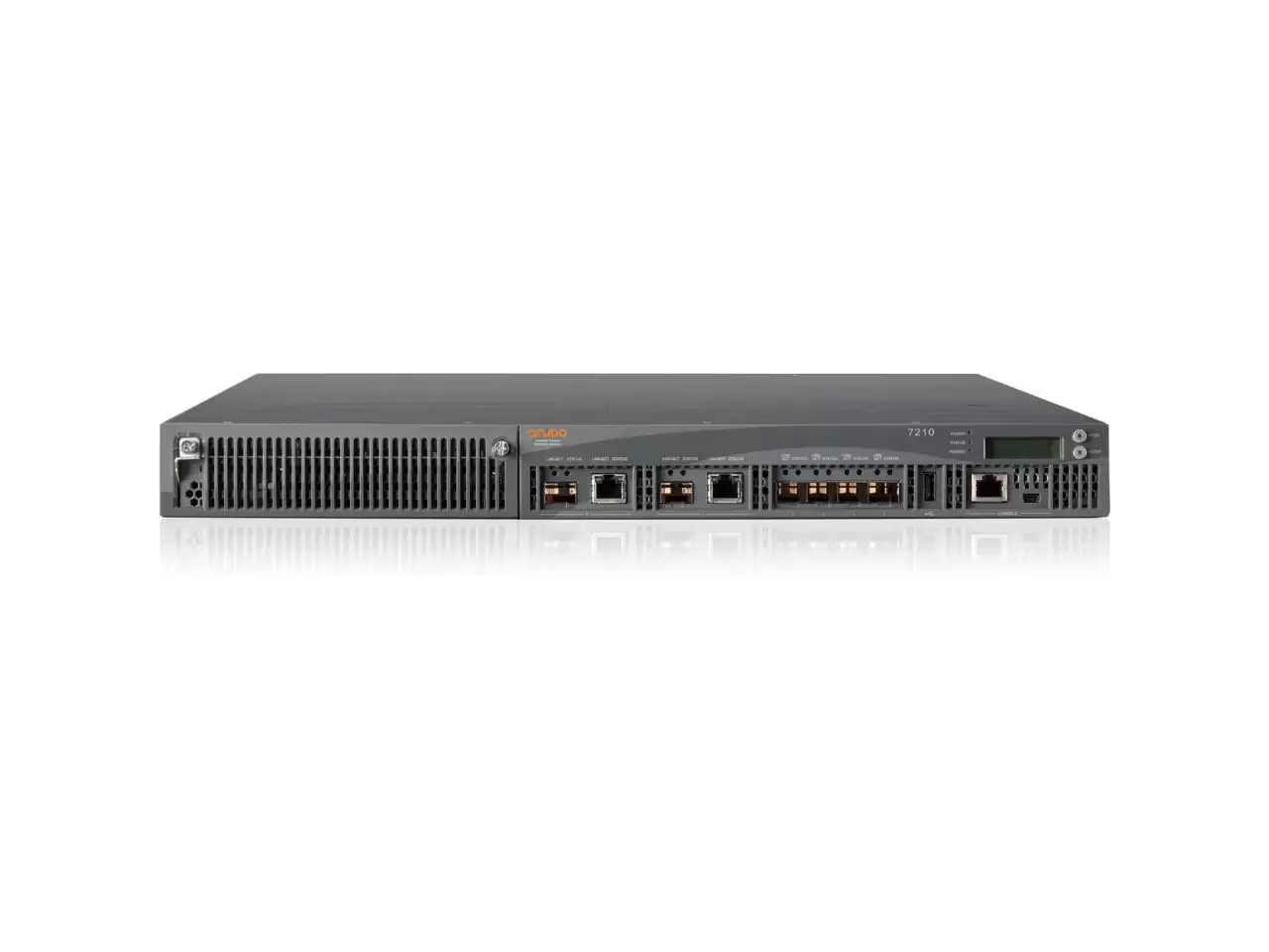 HPE JW744A Aruba 7200 Series 4-Ports 10GbE SFP+ Wi-Fi 6 Rack Mountable Mobility LAN Controller