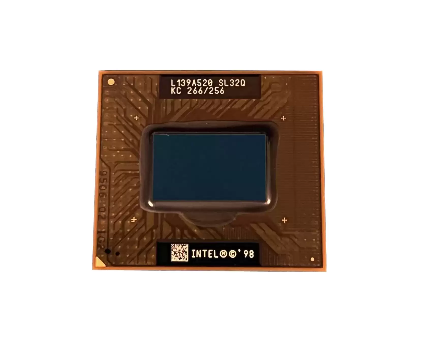 Intel KC80524KX266256 Pentium II 266MHz 66MHz FSB 256KB Socket BGA Processor