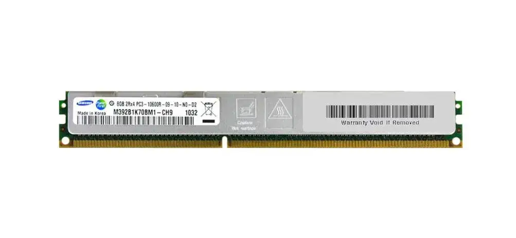 Samsung M392B1K70BM1-CH9 8GB 1333MHz DDR3 PC3-10600 CL9 DIMM 1.35V Dual Rank Memory Module