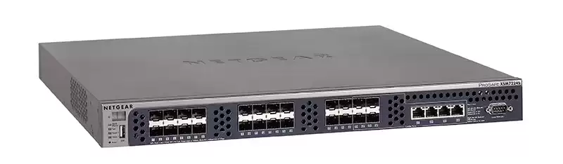 Netgear M7300-24XF ProSAFE 10 24-Ports 10GbE SFP+ Rack Mountable Layer 2 Managed Stackable Switch With 4-Ports RJ-45